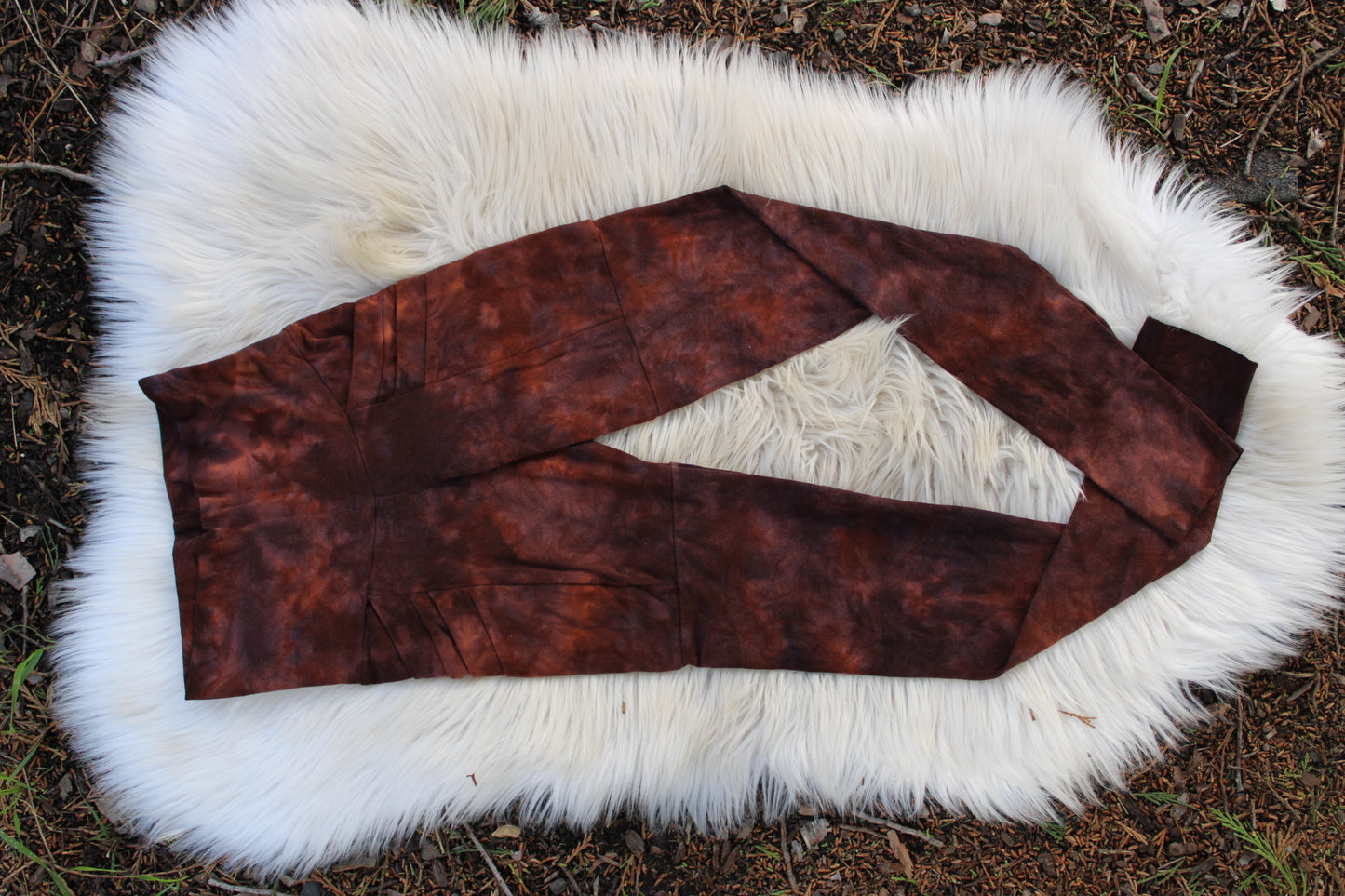 Sold-Custom Xsmall 4 Pocket Leggings Purple Fluorite Colorway