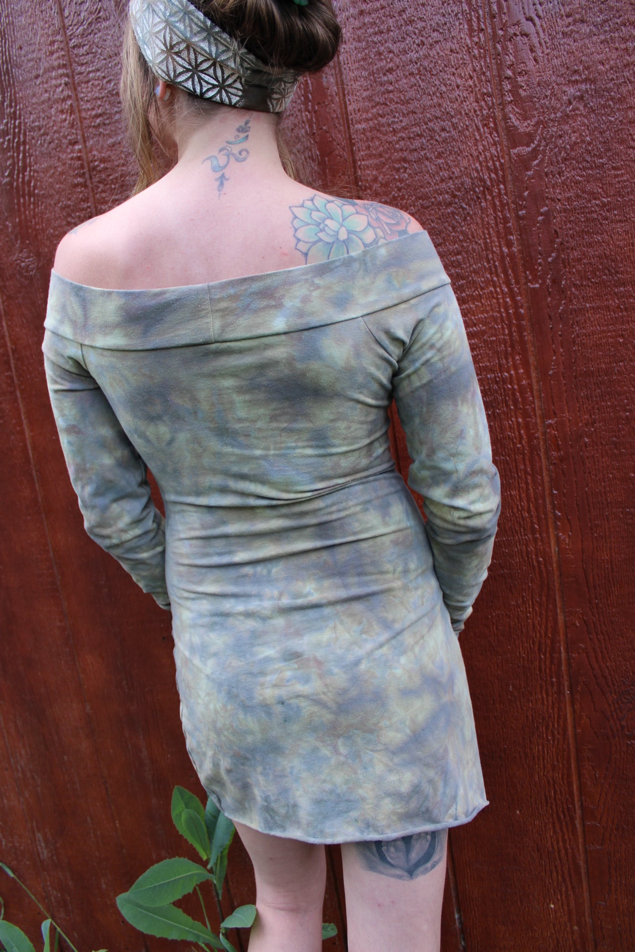 Small Off Shoulde Highlow Tunic Test Colorway