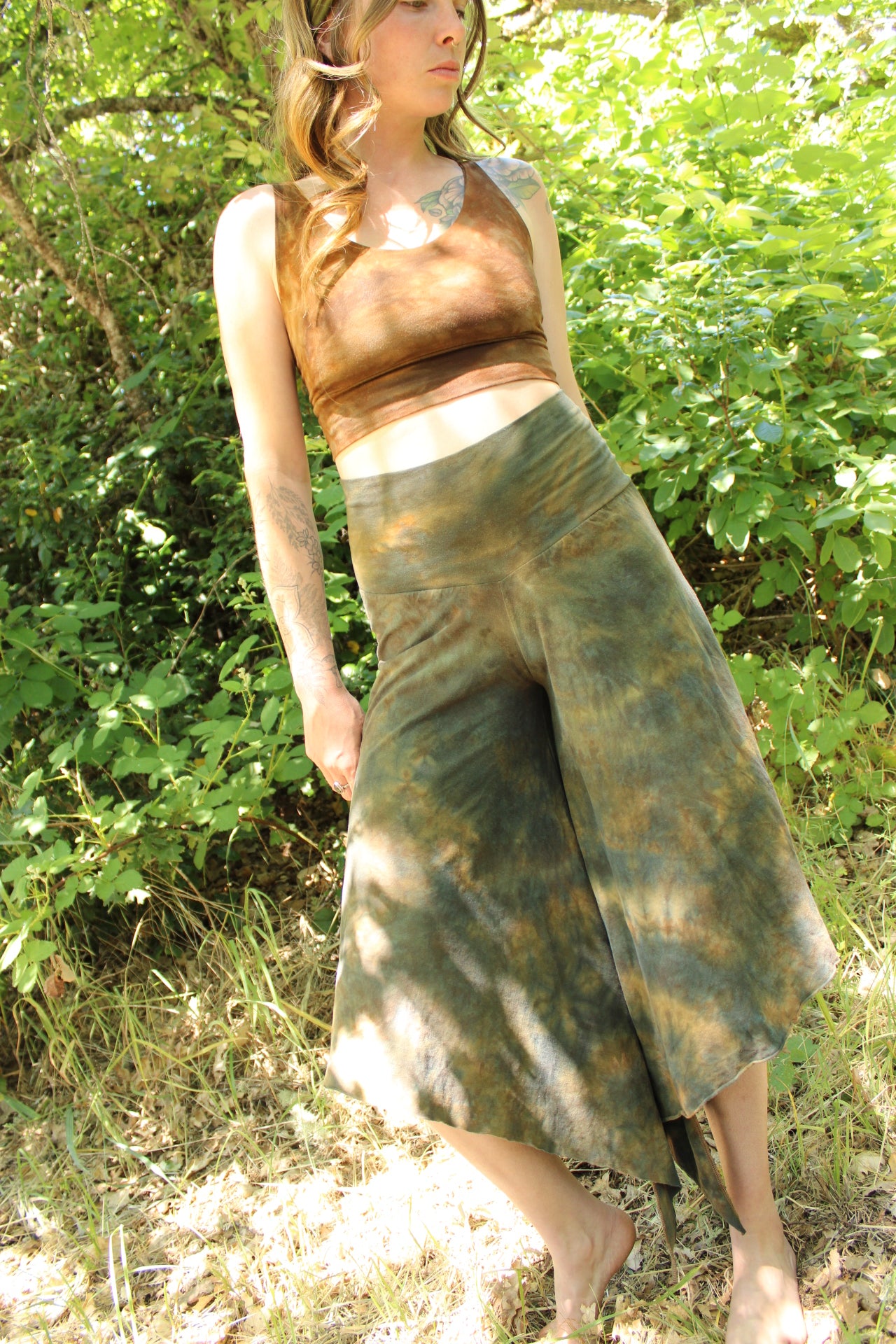 Small Reverse Fairy Pant Oregon Green Jasper Colorway