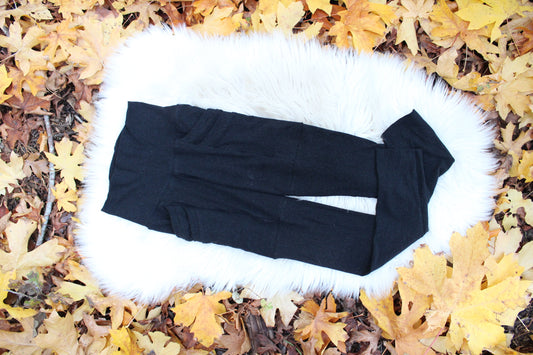 Sold-Custom Xs/S 4 pocket Leggings Black