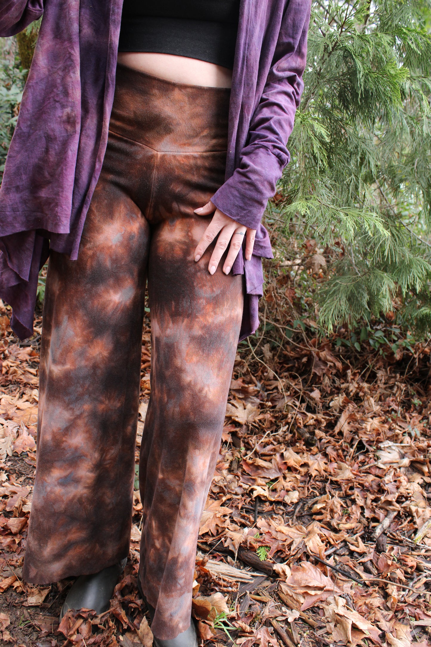 Sold-Custom Small Straight Leg Pant HW Ammolite Colorway