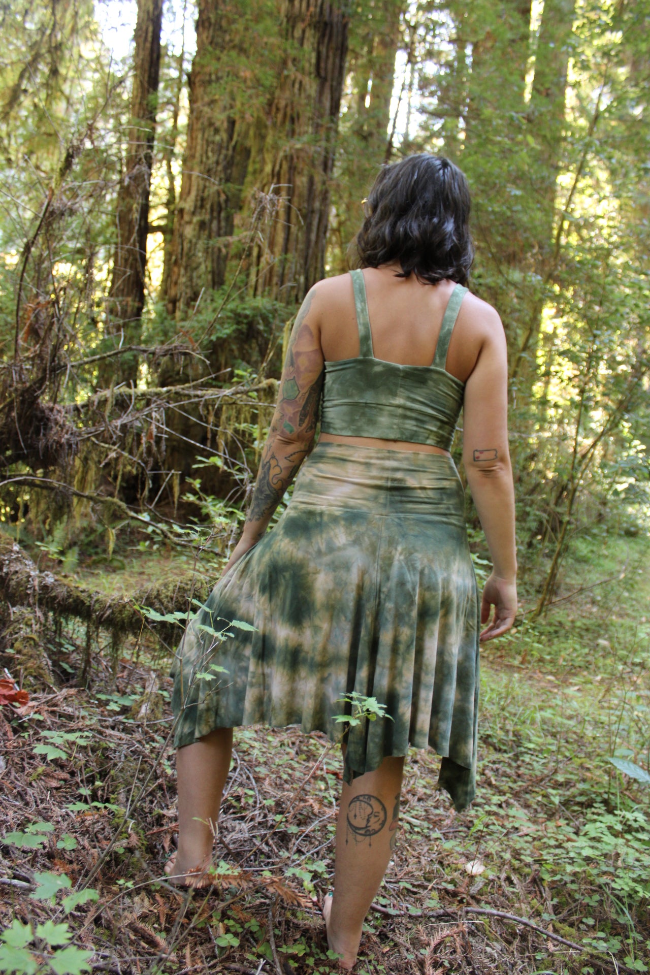 Large Crop Tank Adventurine Colorway