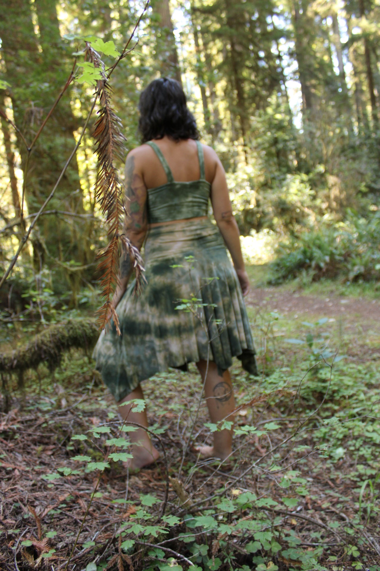 Large Crop Tank Adventurine Colorway