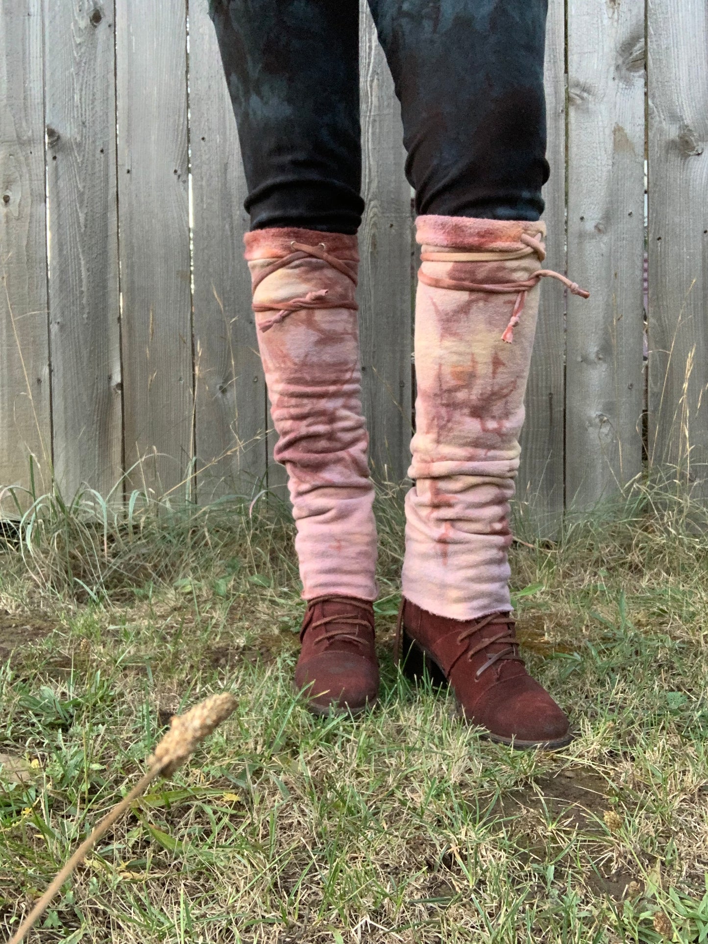 Heavy Fleece Leg Warmers/Boot Cuff