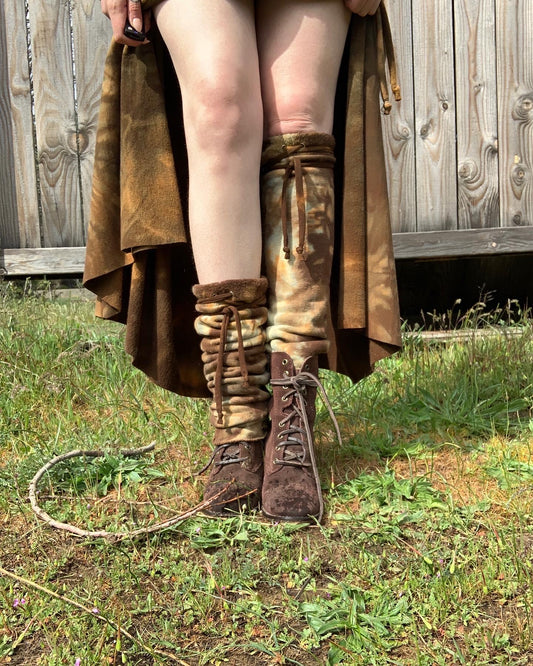 Heavy Fleece Leg Warmers/Boot Cuff