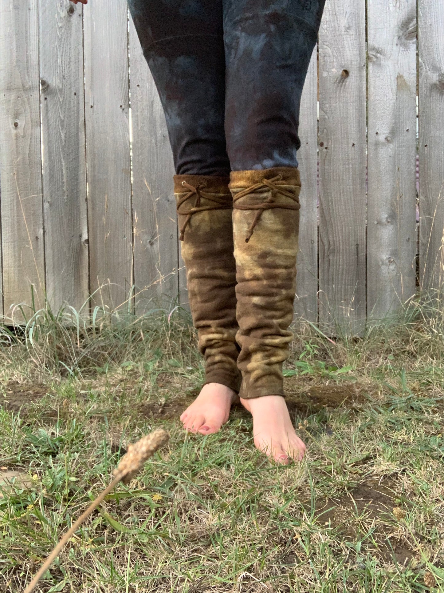 Heavy Fleece Leg Warmers/Boot Cuff