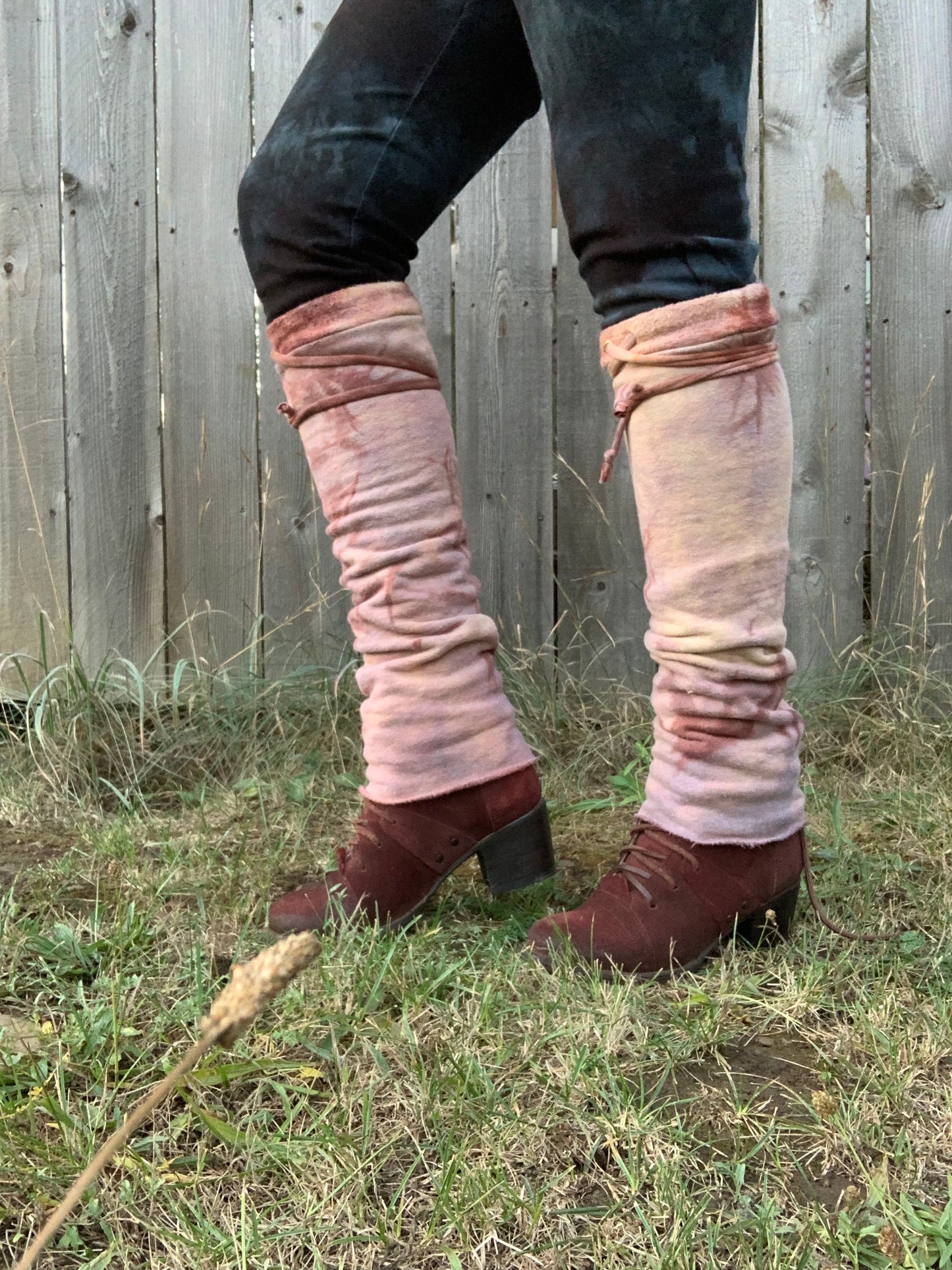 Heavy Fleece Leg Warmers/Boot Cuff