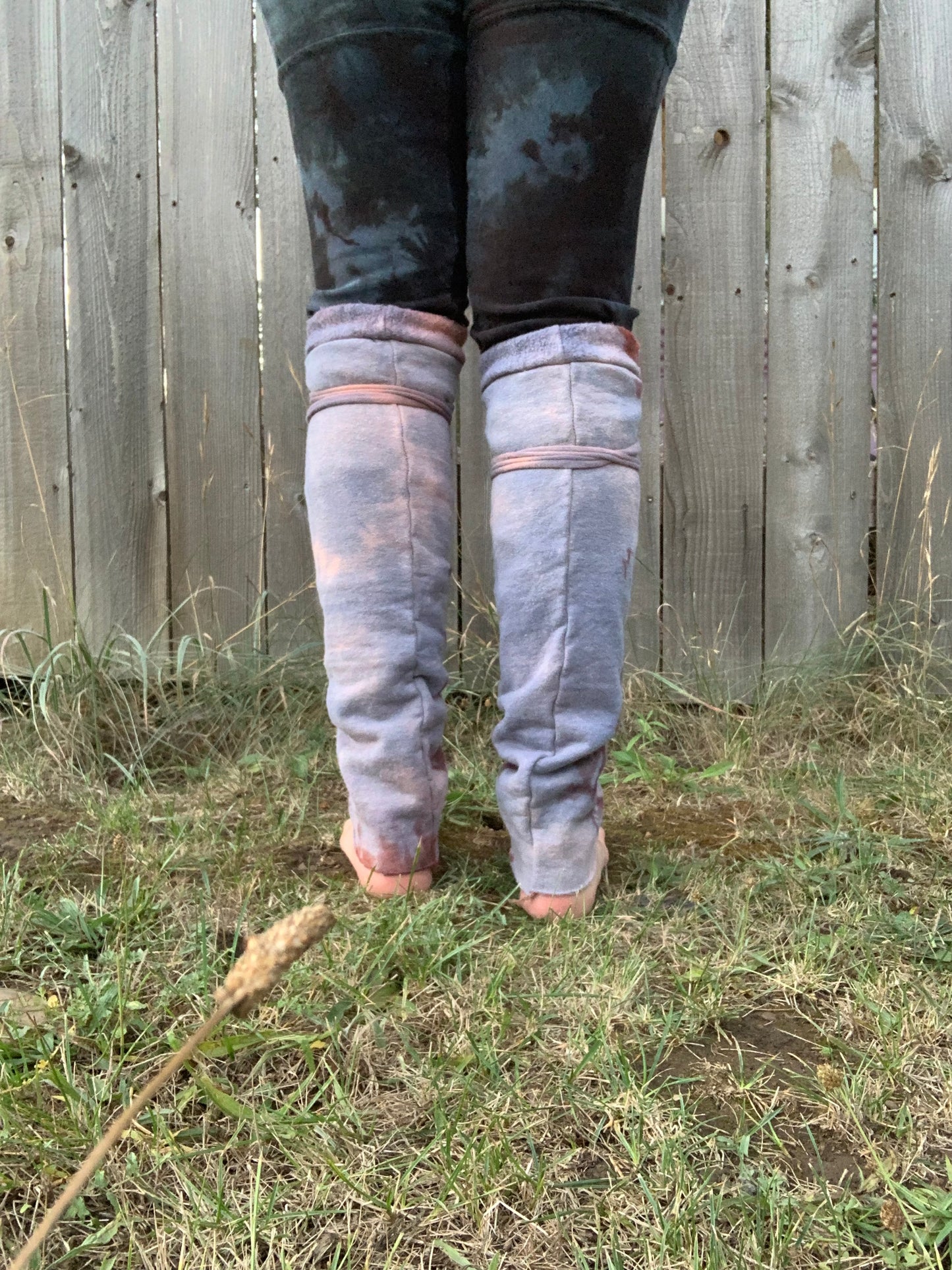Heavy Fleece Leg Warmers/Boot Cuff
