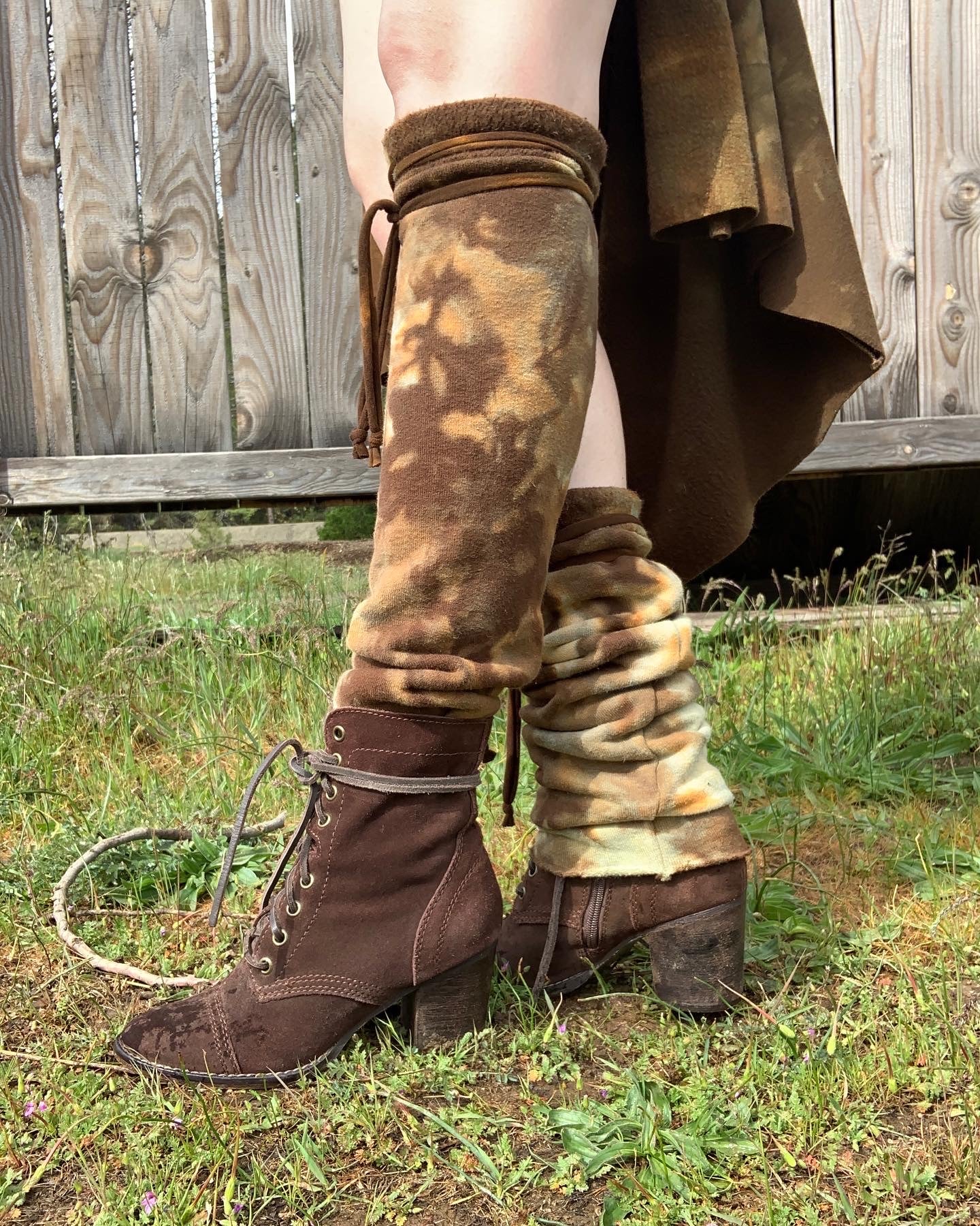 Heavy Fleece Leg Warmers/Boot Cuff