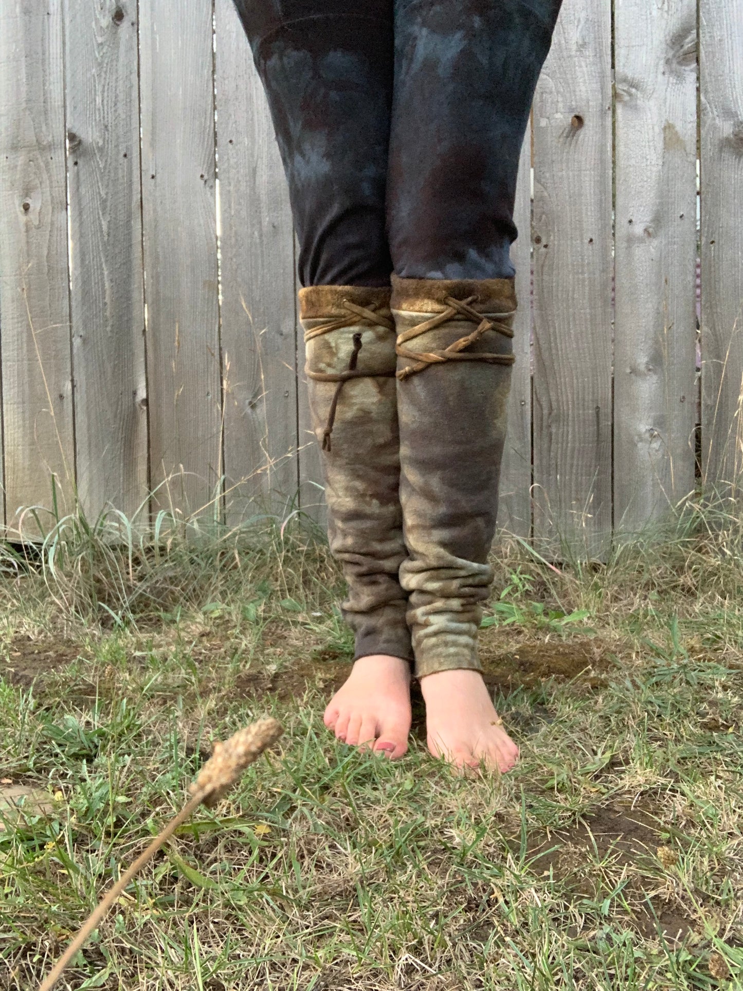 Heavy Fleece Leg Warmers/Boot Cuff