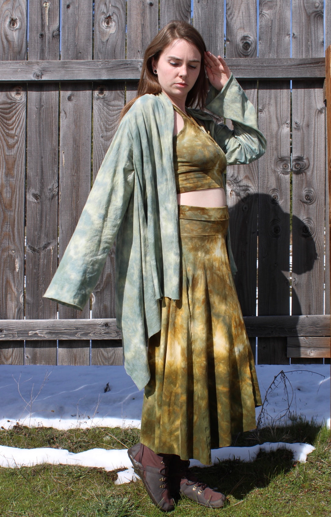 Breezy Shawl Aventurine Color Way (fits most)