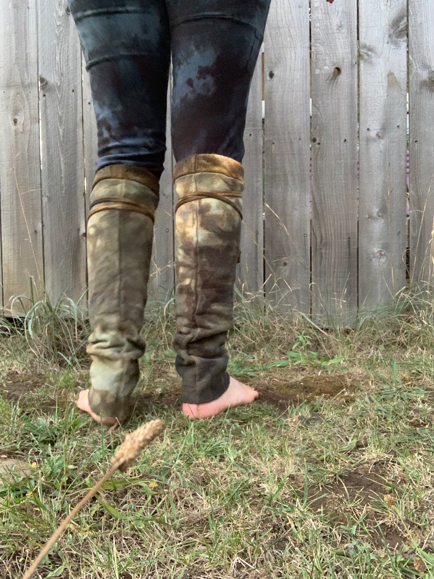 Heavy Fleece Leg Warmers/Boot Cuff