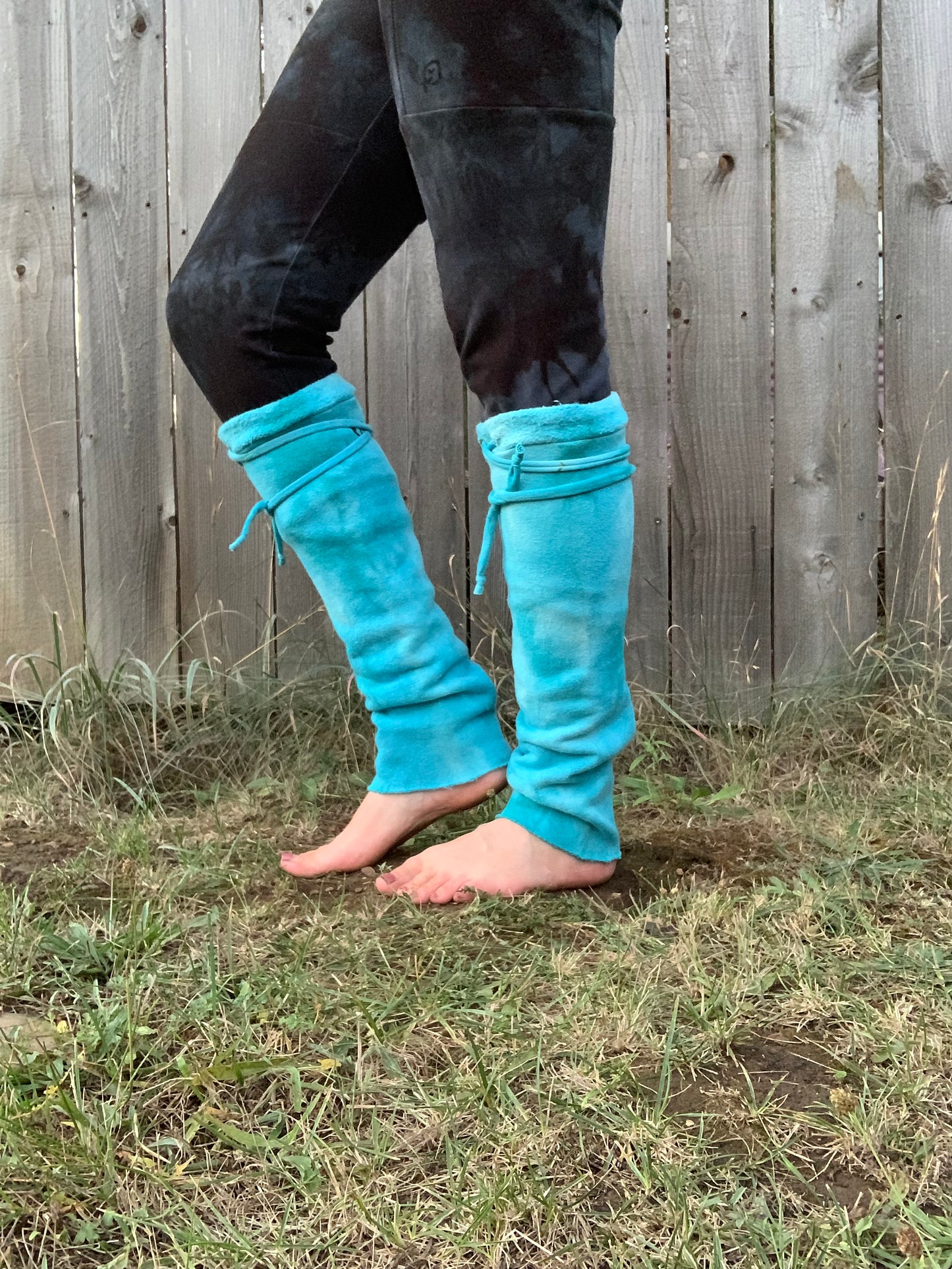 Heavy Fleece Leg Warmers/Boot Cuff