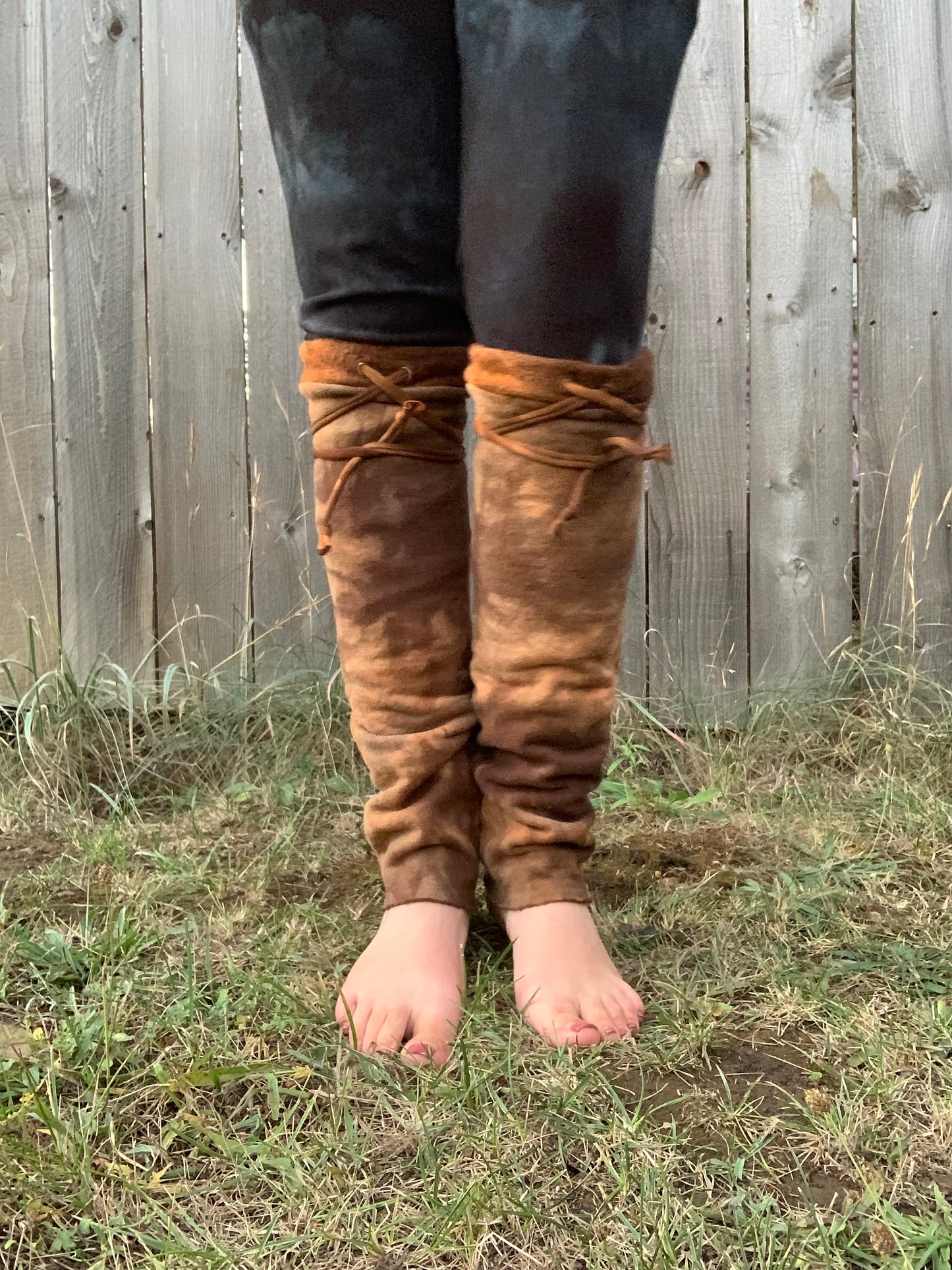 Heavy Fleece Leg Warmers/Boot Cuff