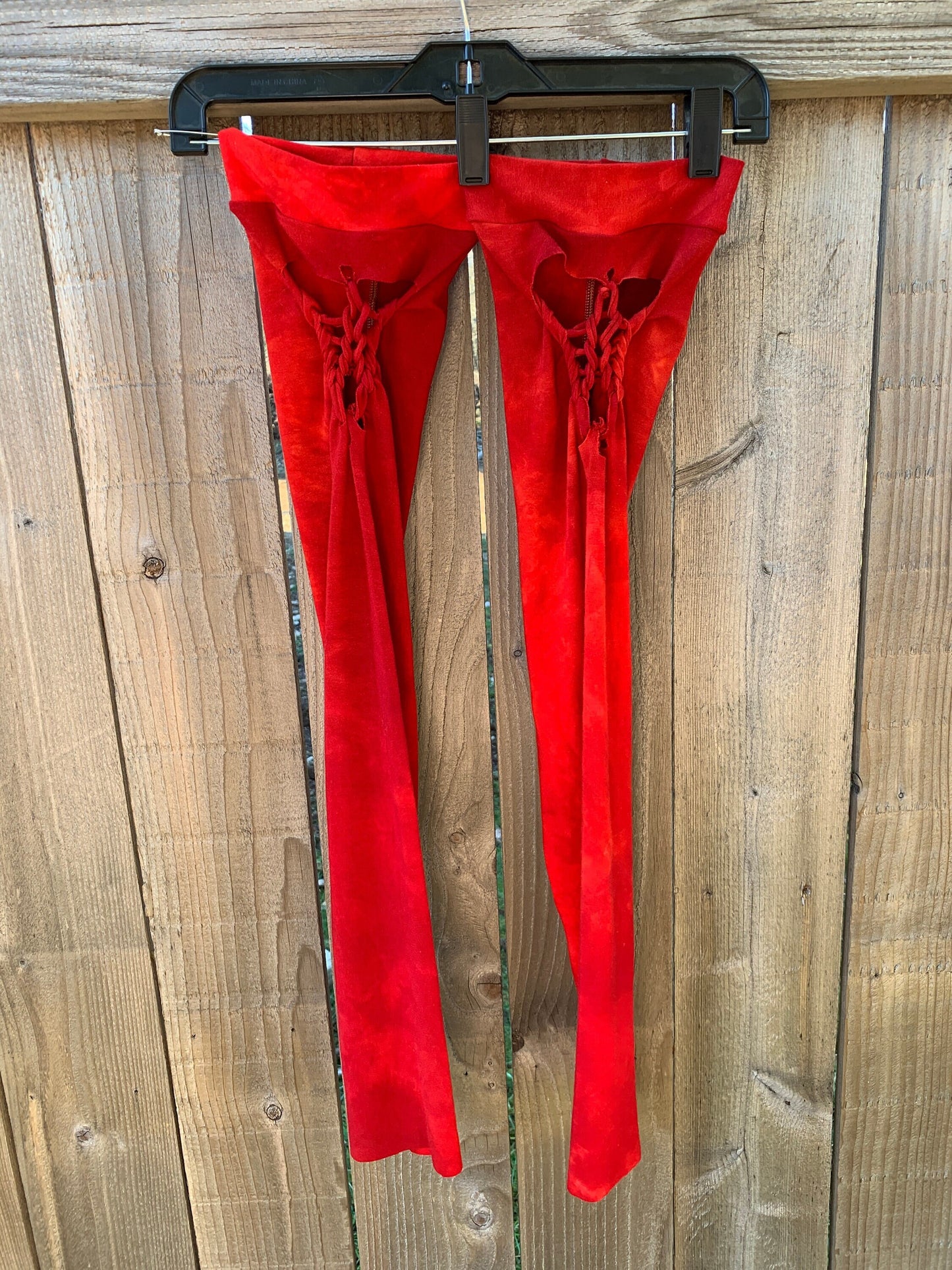 sm/m thigh high leg warmers