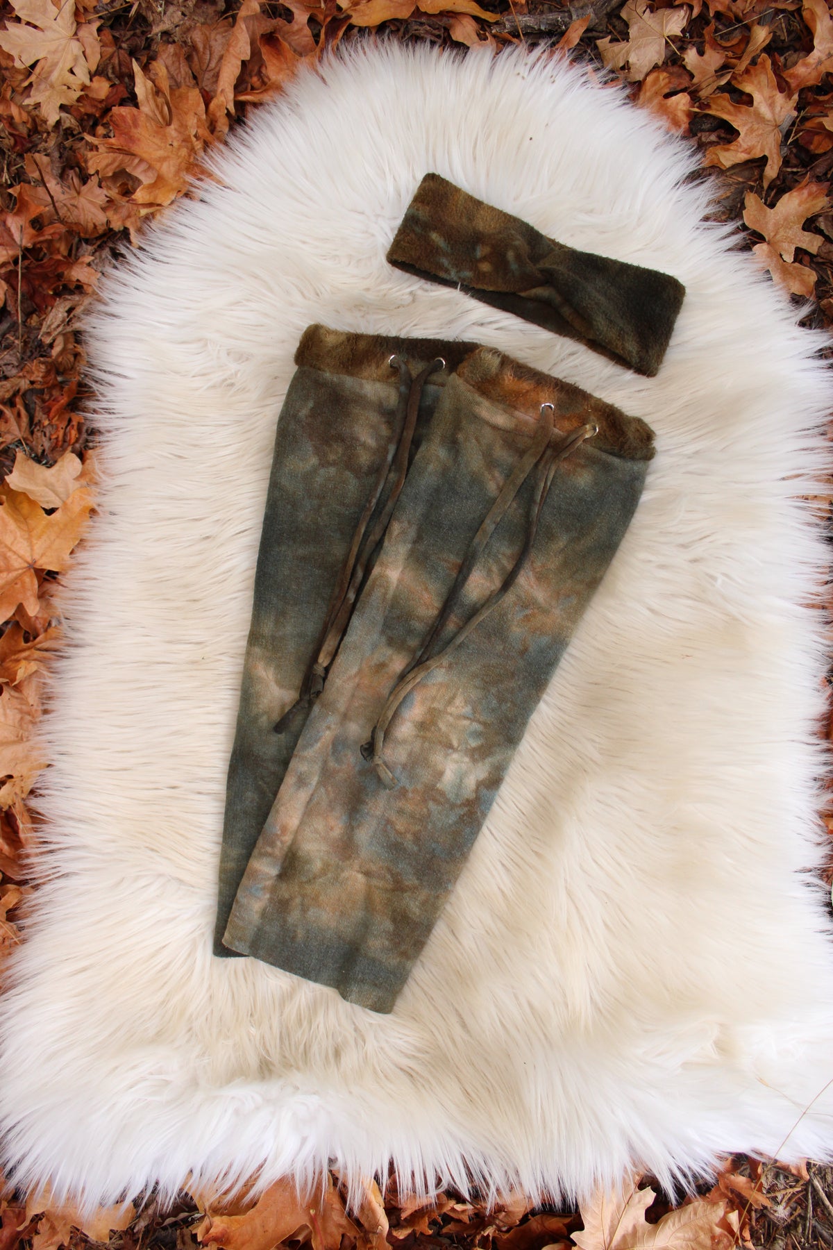 Sold- Custom Heavy Fleece leg warmers
