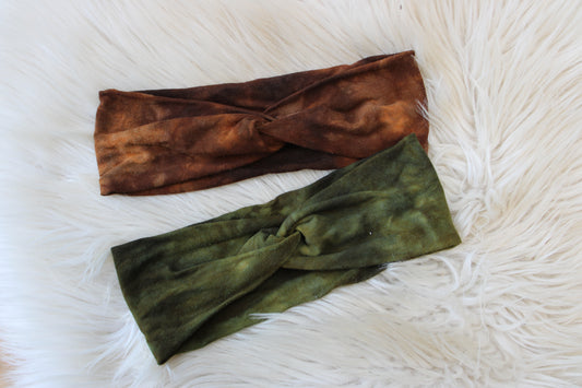 Sold-Custom Overdye and head bands