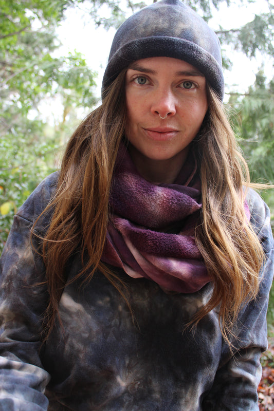 Sold-Custom Infinity Scarf Sugilite Colorway
