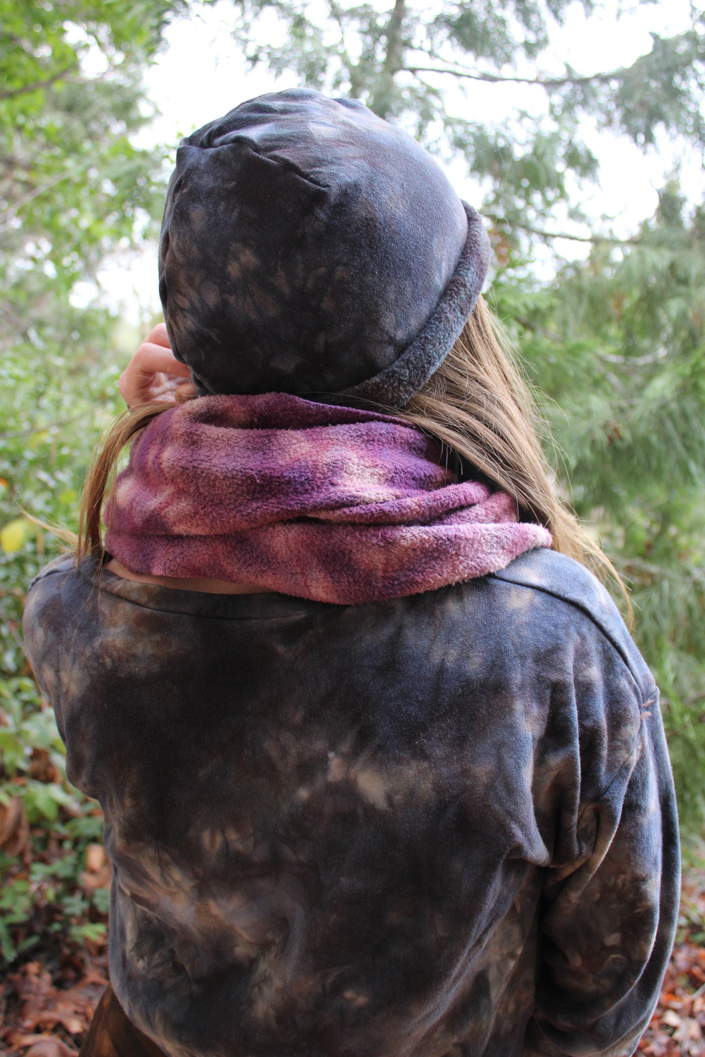 Sold-Custom Beanies Lapis/Sugilite Colorway