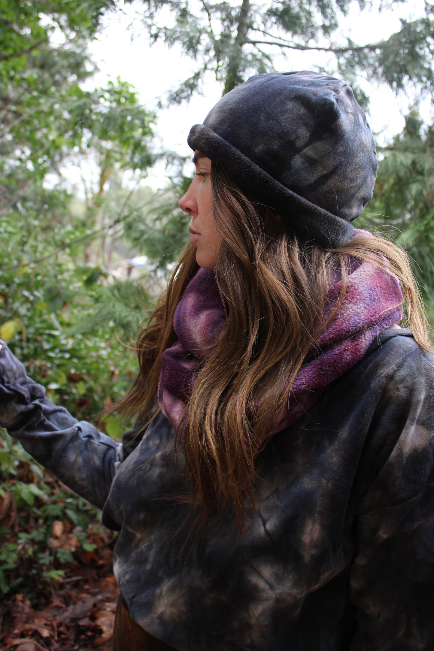 Sold-Custom Beanies Lapis/Sugilite Colorway