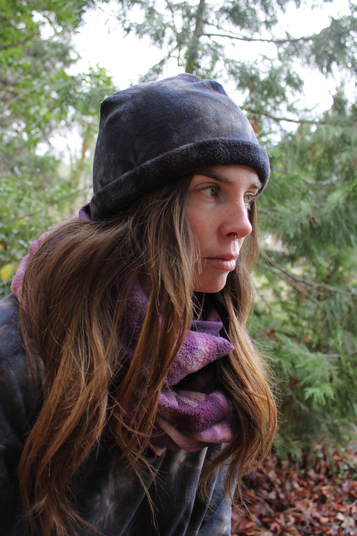 Sold-Custom Beanies Lapis/Sugilite Colorway