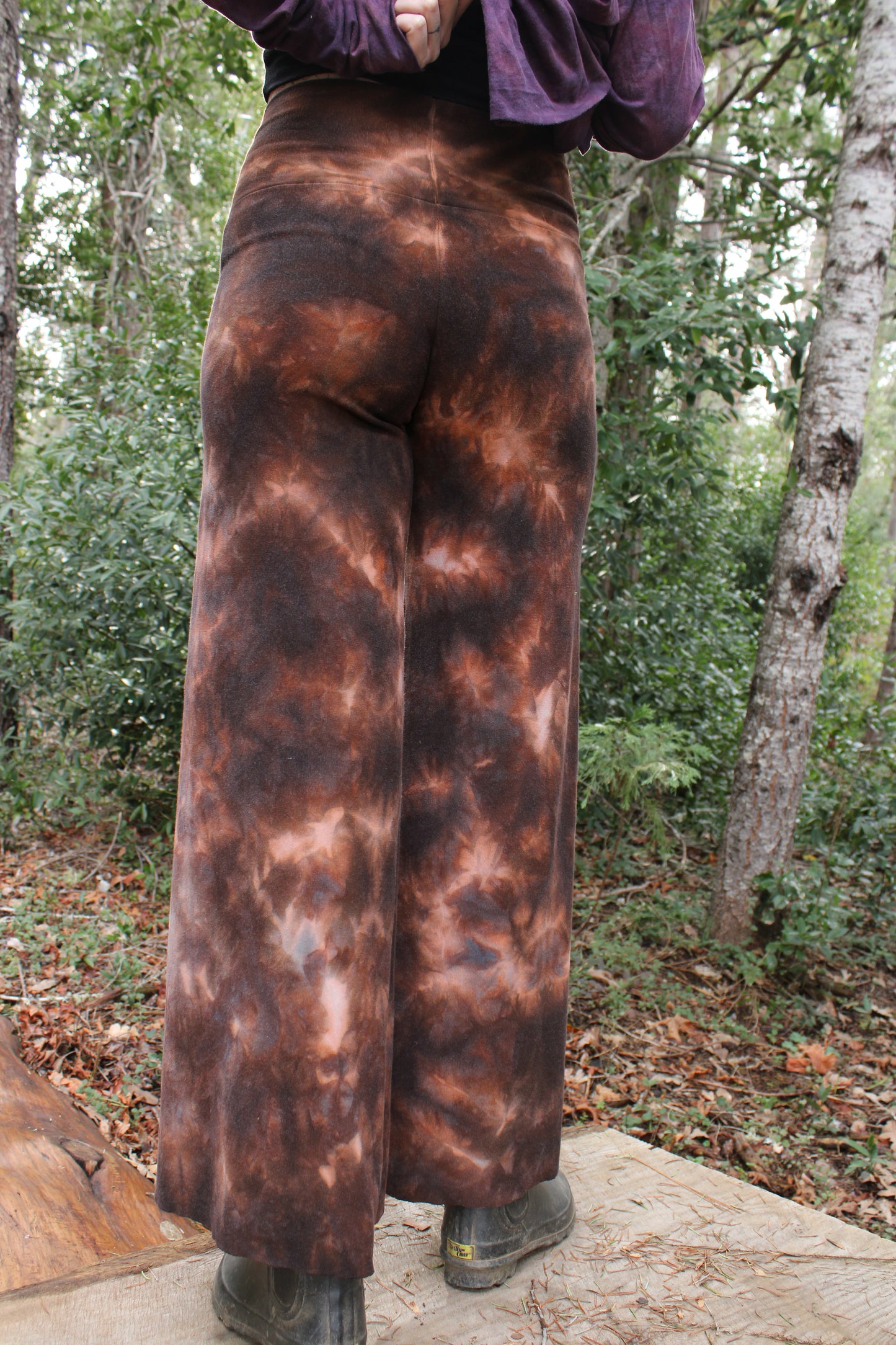 Sold-Custom Small Straight Leg Pant HW Ammolite Colorway