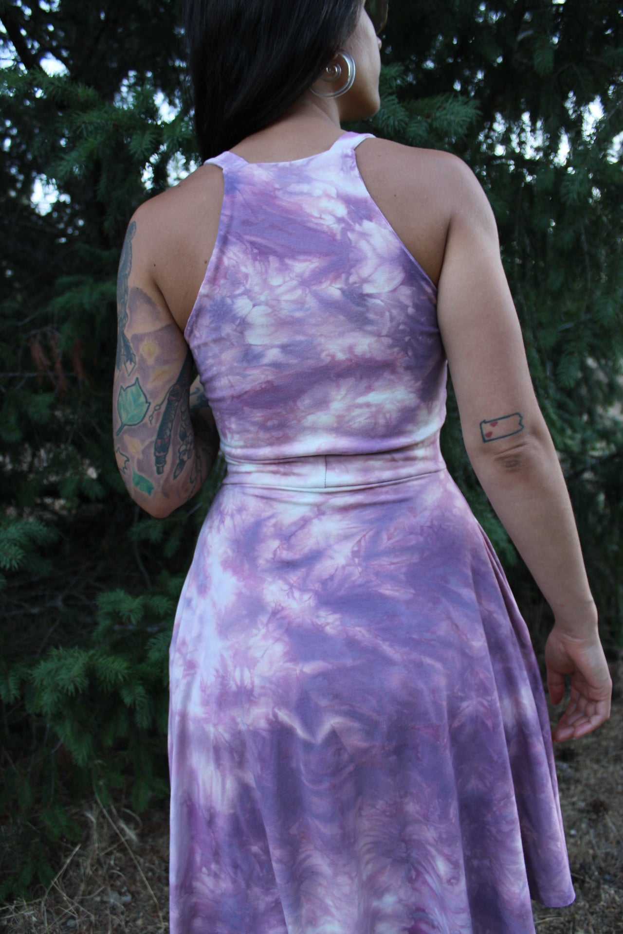 Small HighLow Fairy Dress Rose Quartz Colorway