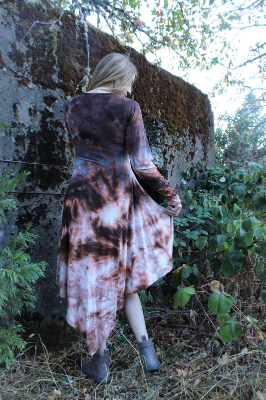 Sold-Custom Medium HighLow Fairy Dress Ammolite Colorway