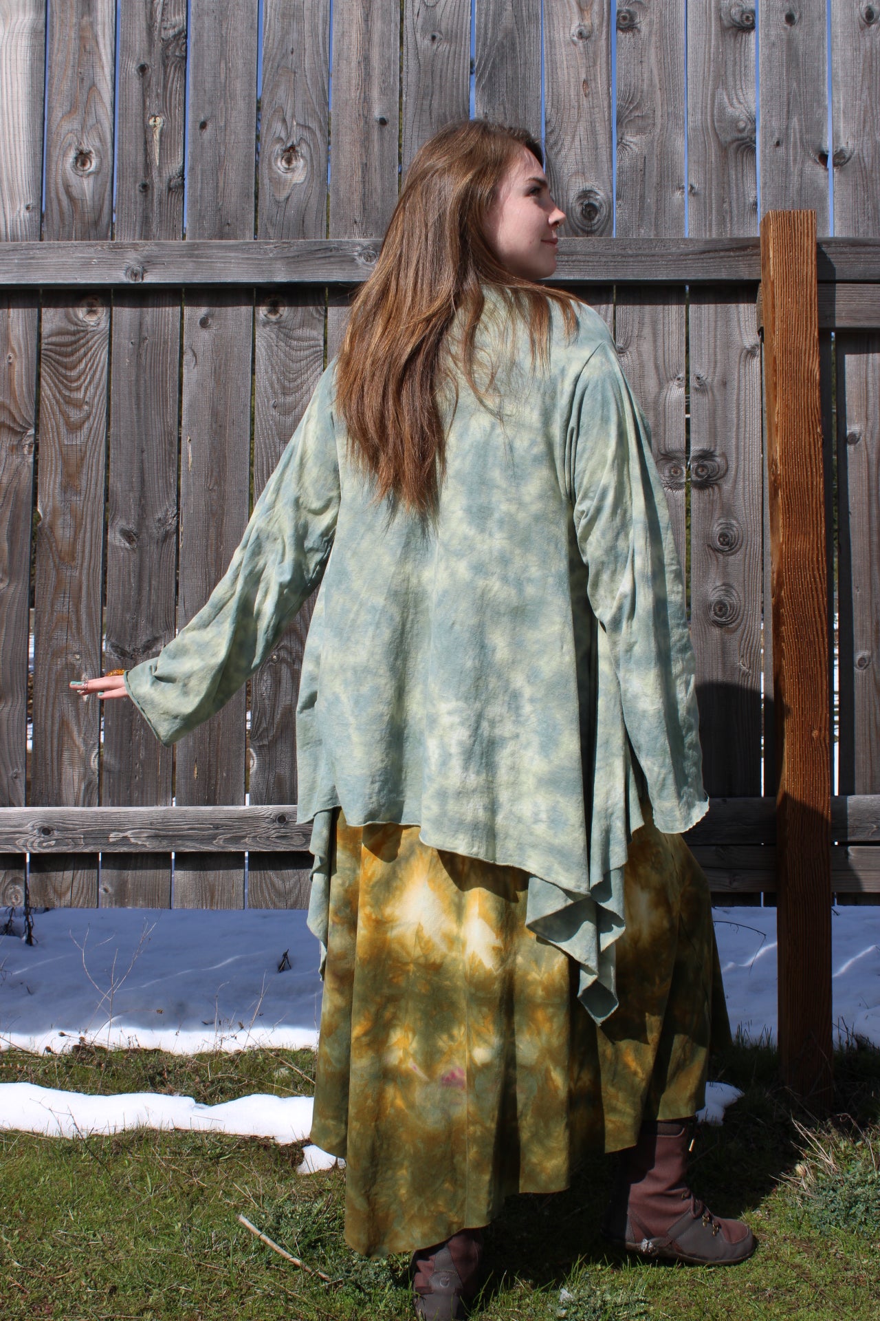 Breezy Shawl Aventurine Color Way (fits most)
