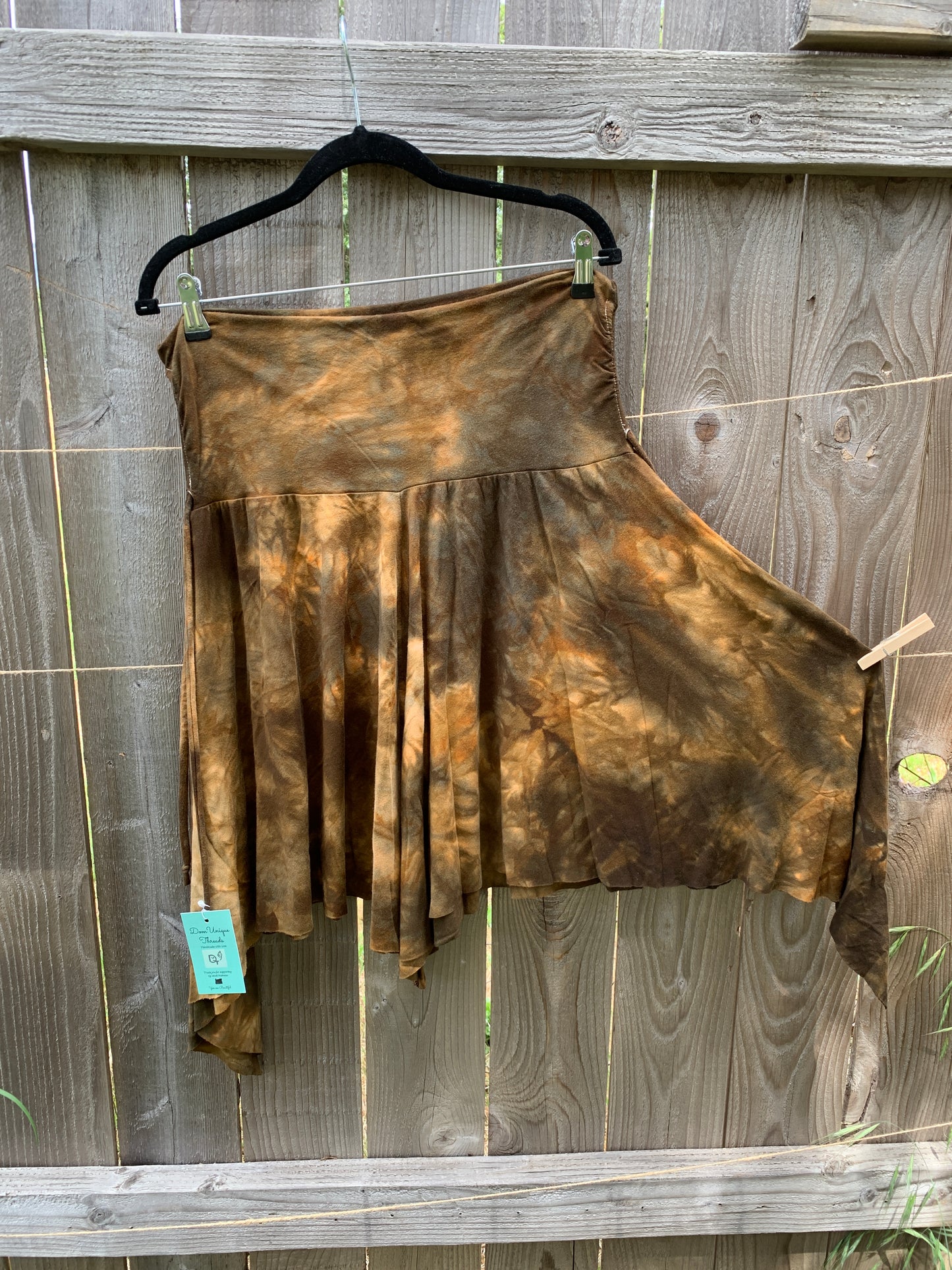 Leaf Fairy Skirt/Dress Bamboo Hemp Stretch