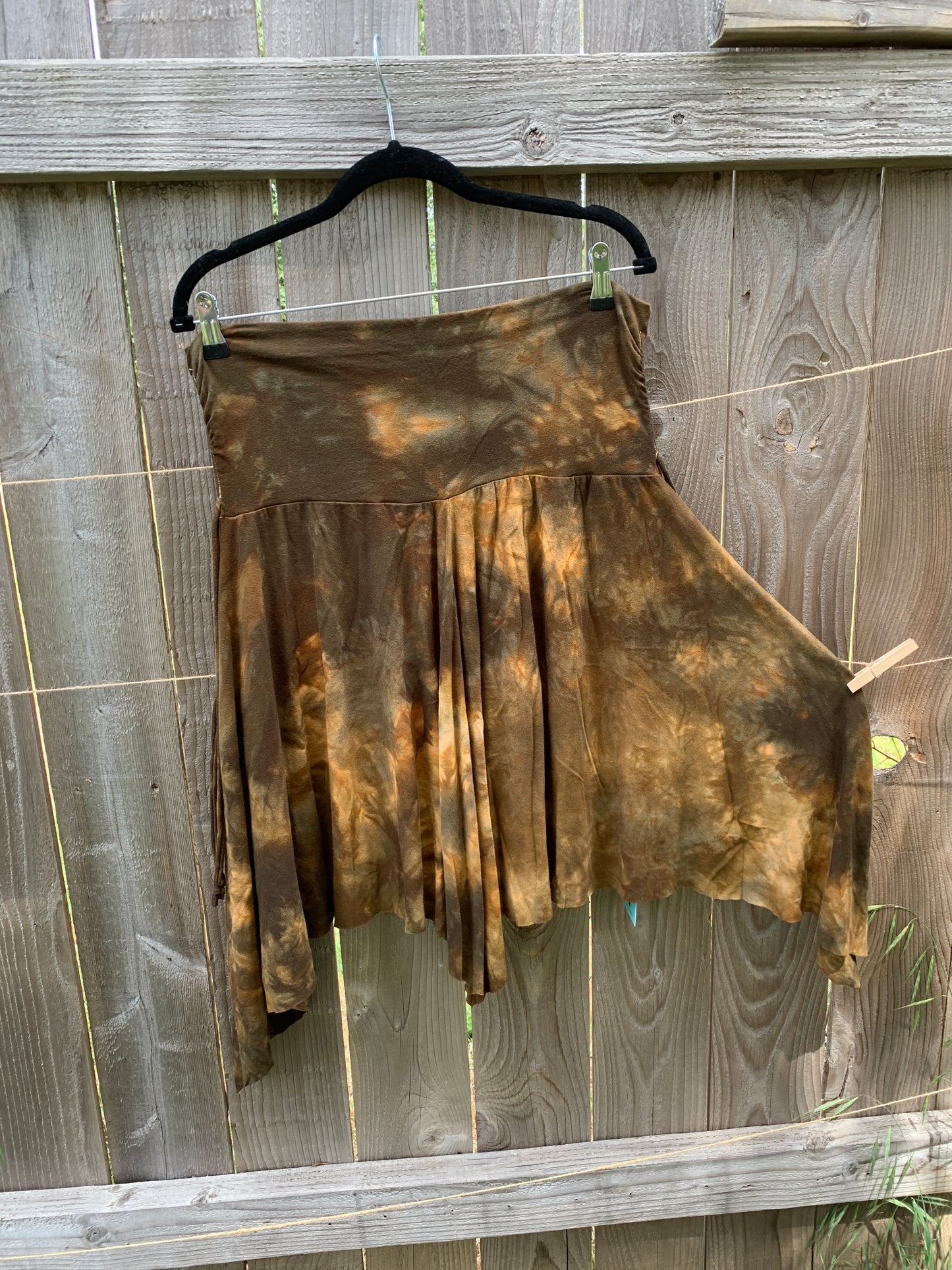 Leaf Fairy Skirt/Dress Bamboo Hemp Stretch