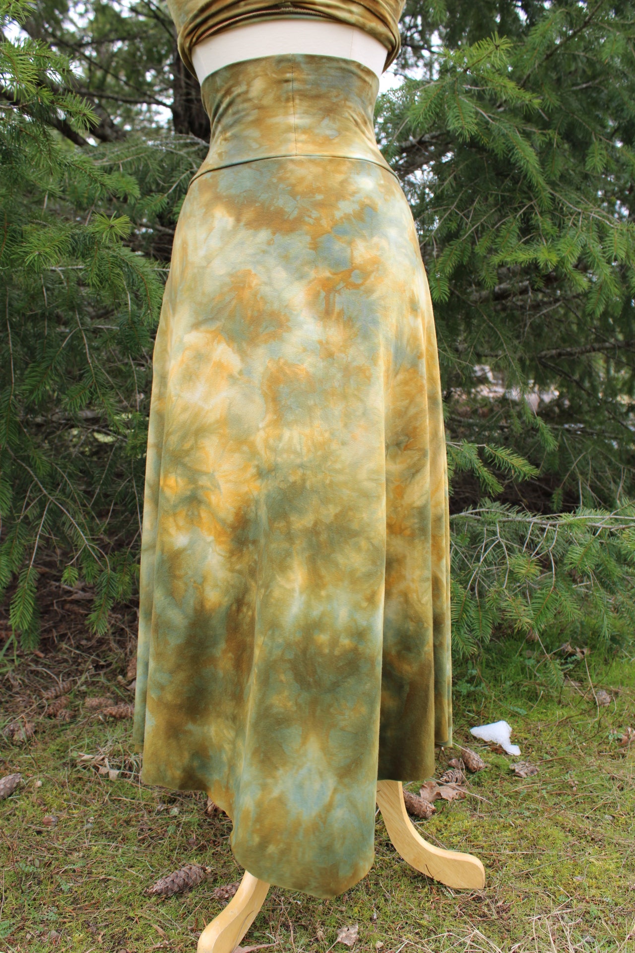 Serpentine/ Moss Agate Limited Collection Warrior Skirt