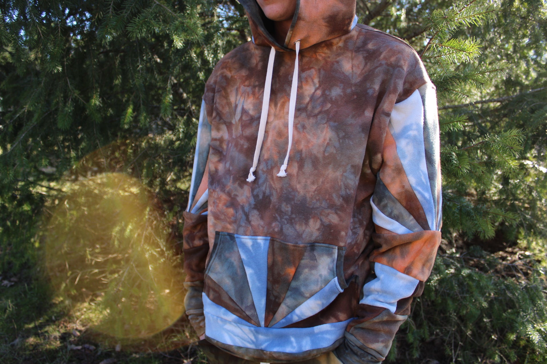 Bleachy Camo Hoodie