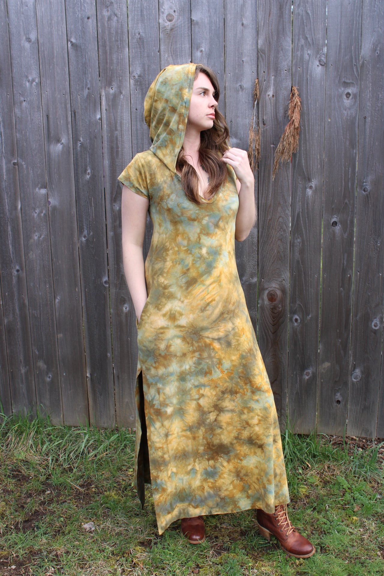 Small Maxi Relaxing Dress Serpentine Colorway