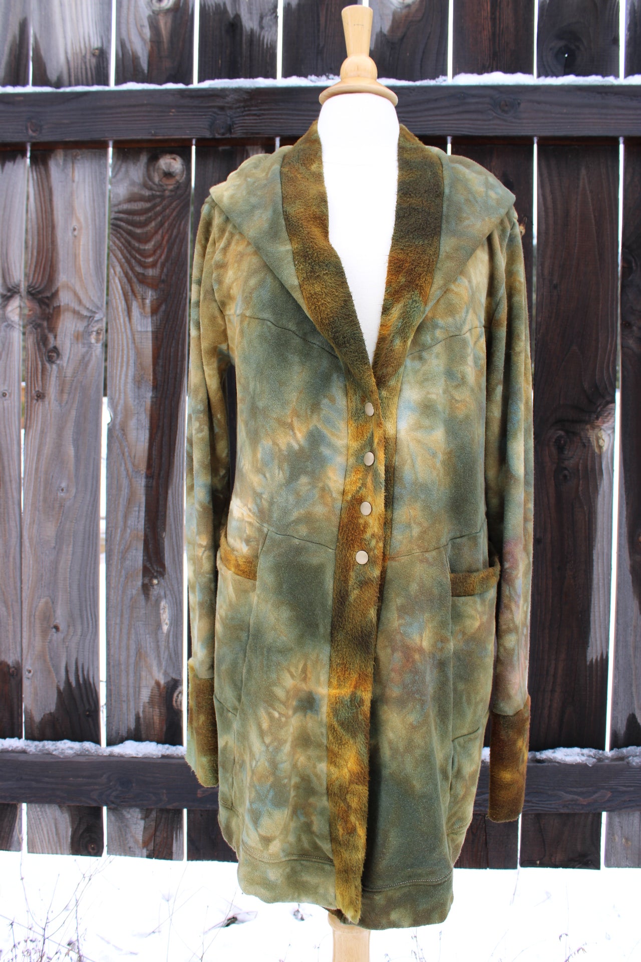 Medium Ello Revamped Moss Agate Colorway Organic Cotton Hemp Blend