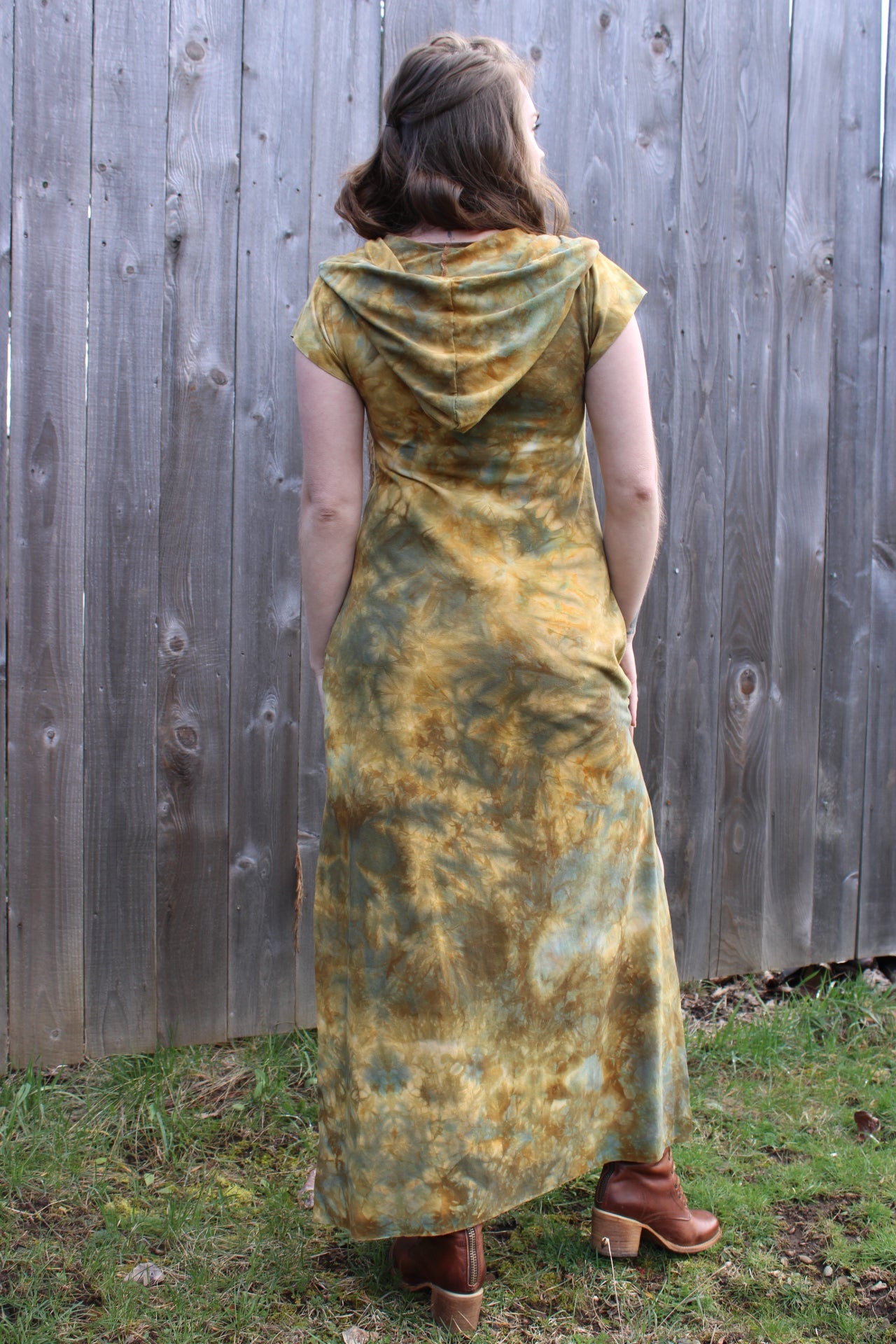 Small Maxi Relaxing Dress Serpentine Colorway