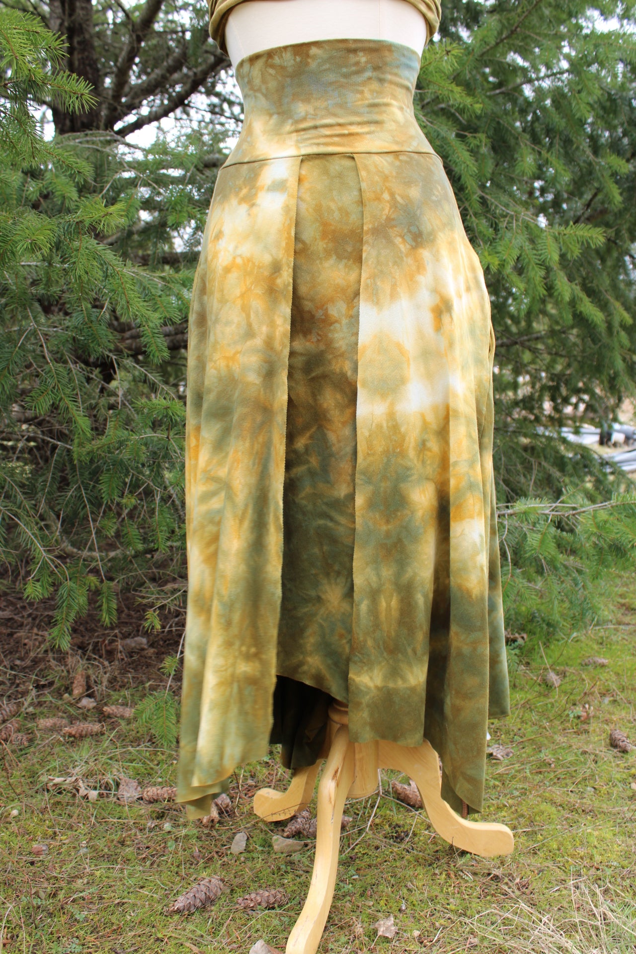 Serpentine/ Moss Agate Limited Collection Warrior Skirt