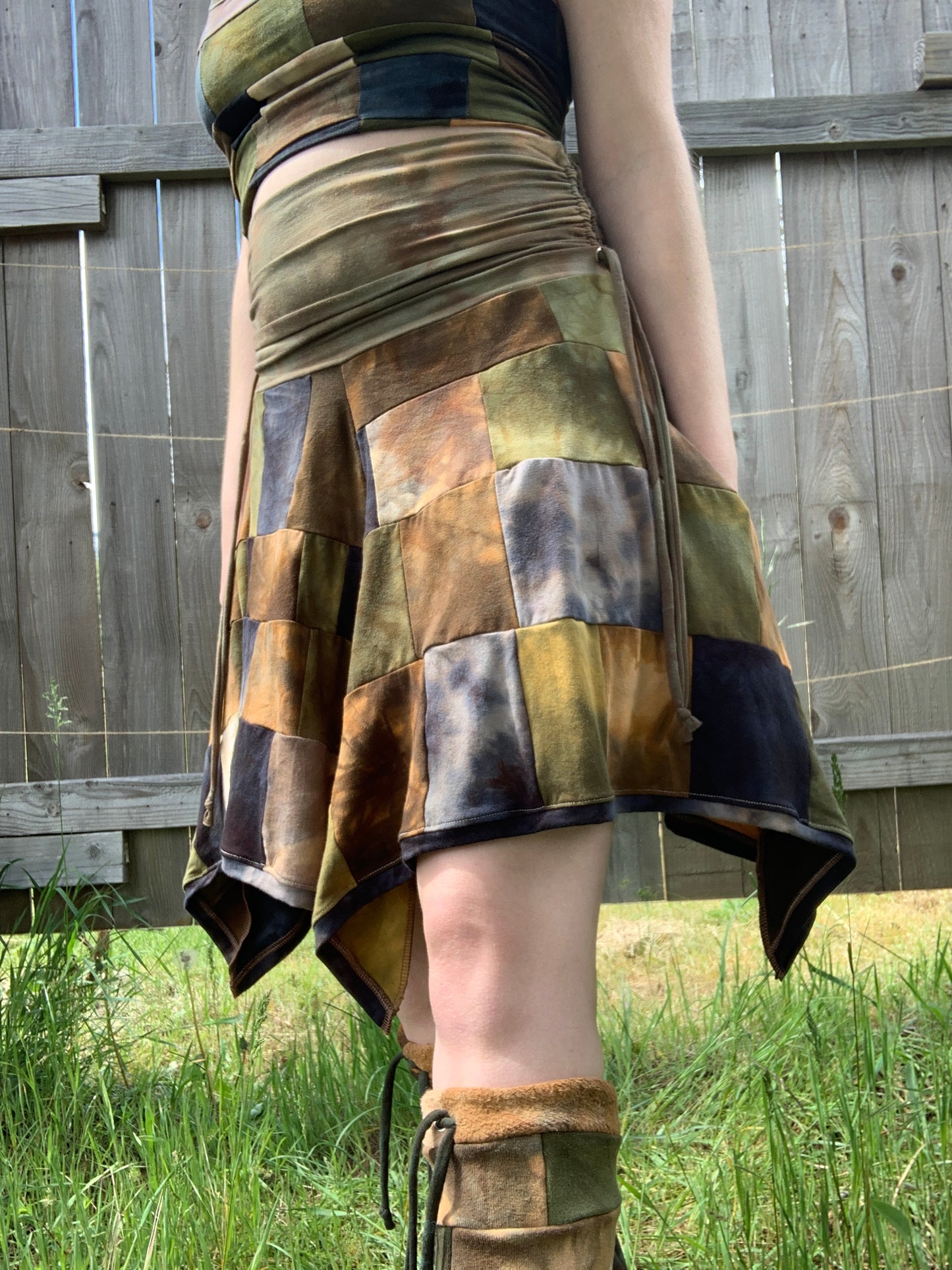 Small Patchwork Skirt/ Dress