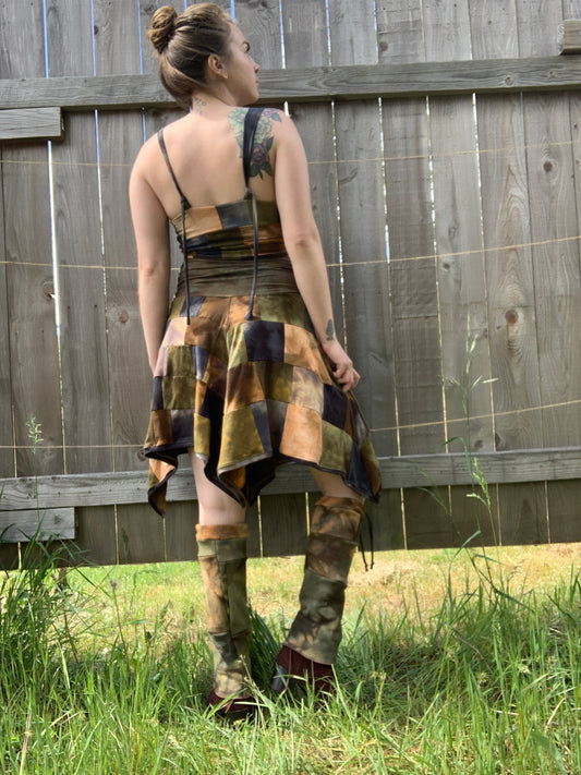 Small Patchwork Skirt/ Dress